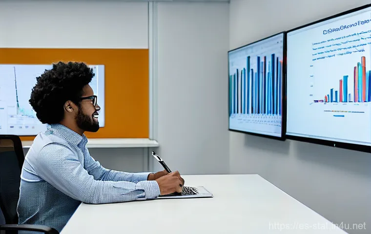 통계분석가를 위한 협업 툴 추천 - **Prompt Title: From Solitude to Statistical Synergy**
    **Image Prompt:** A split image showing t...