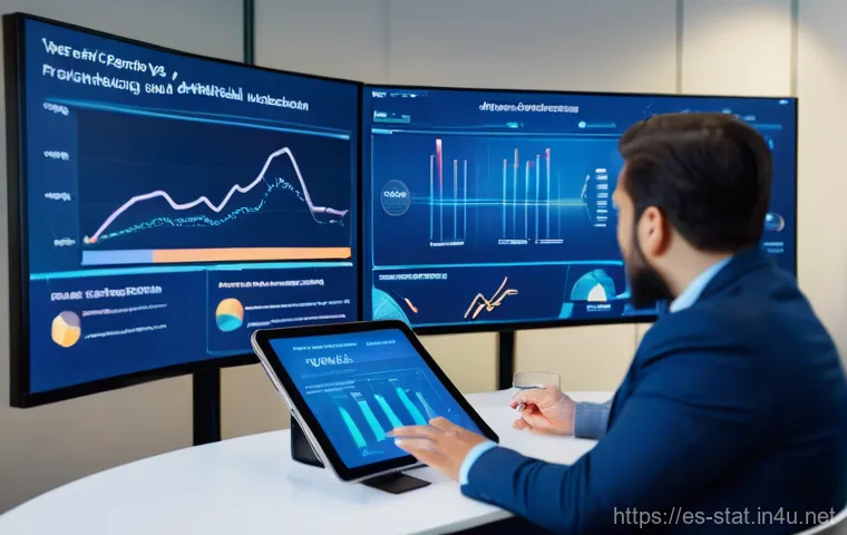 통계분석가를 위한 협업 툴 추천 - **Prompt Title: The Interconnected Data Analyst's Ecosystem**
    **Image Prompt:** A vibrant, dynam...